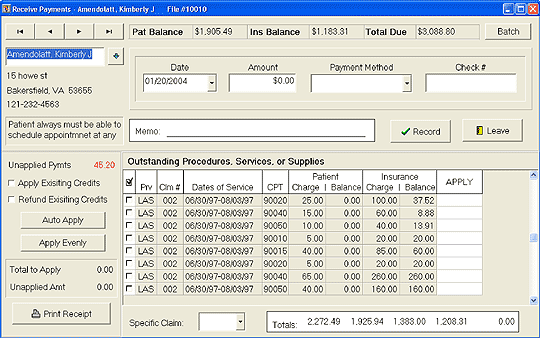 Receive Payments